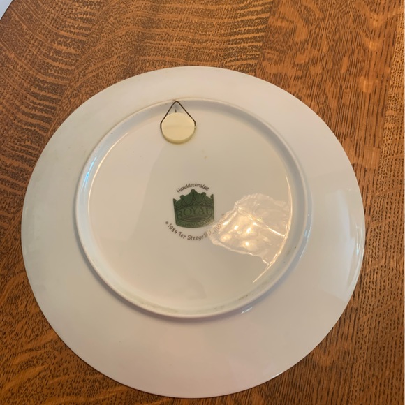 Royal Schwabap 1984 Ter Steege BV. Holland Collectors Plate - Horse and Cart - Picture 2 of 3